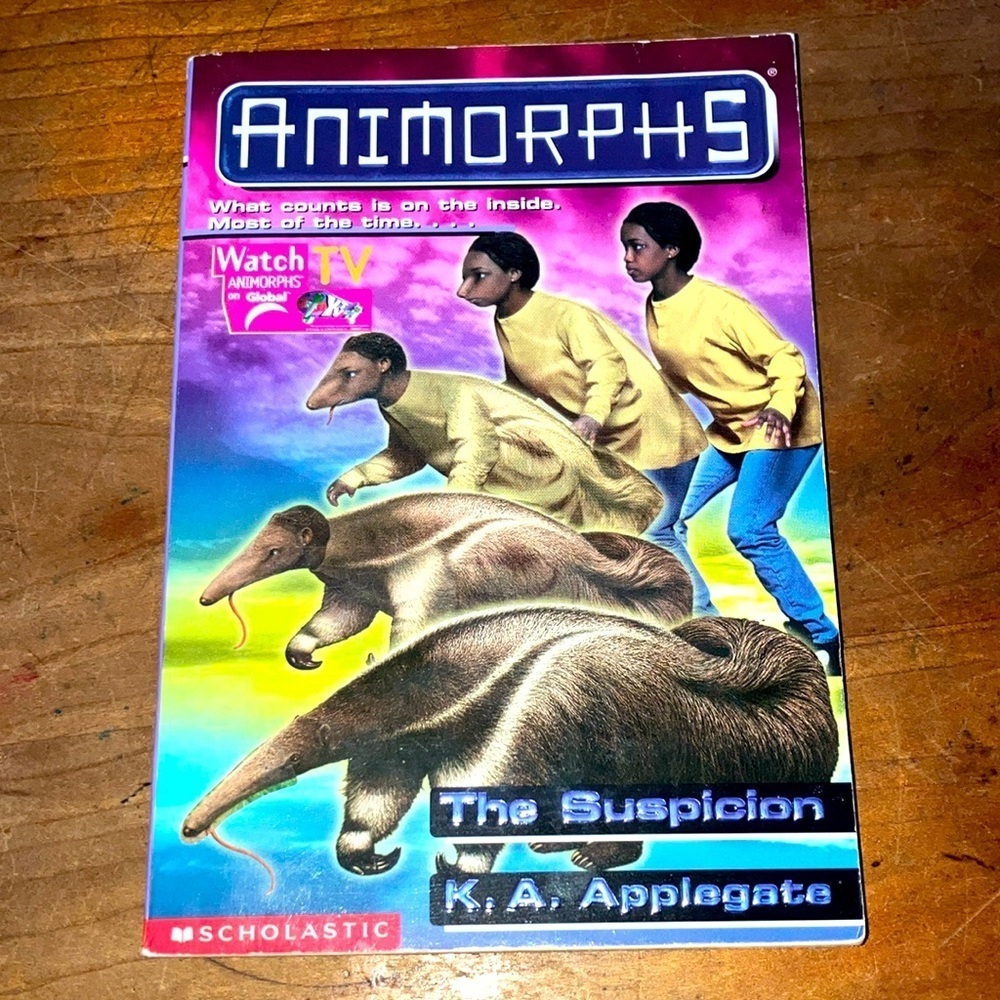 Vintage Animorphs children’s series- book #24 the suspicion